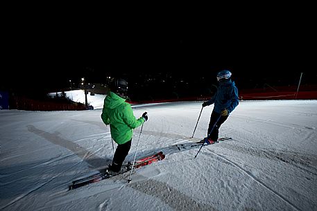 Ski by night - Monte Lussari